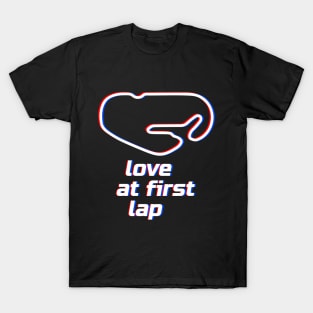 Love at first lap - Daytona. Racing & Sim Racing - Motorsport Collection. T-Shirt